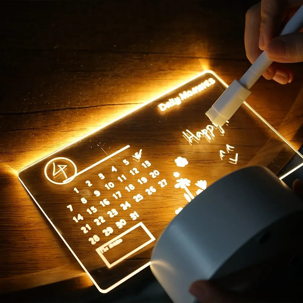 Acrylic LED Notepad