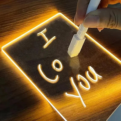 Acrylic LED Notepad